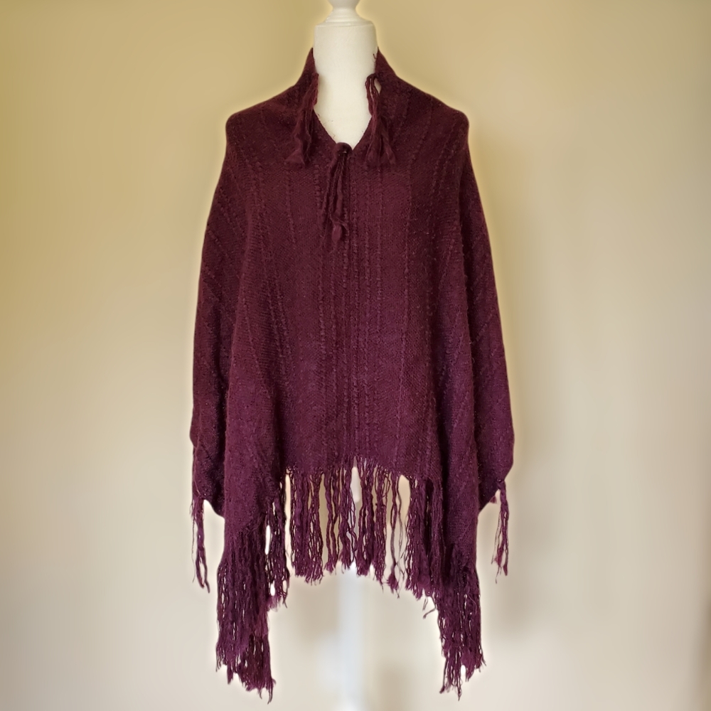 Purple Poncho